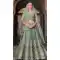 Mint Green Butterfly Net Sequins Work Designer Lehenga Choli - 11829203482