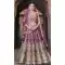 Mauve Butterfly Net Sequins Work Designer Lehenga Choli - 11829203487