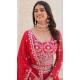 Maroon Fox Georgette Sequence Work Designer Lehenga Choli - 11845203545