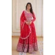 Maroon Fox Georgette Sequence Work Designer Lehenga Choli - 11845203545