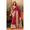 Maroon Silk Paithani Work Traditional Wear Saree - 11858203619