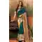 Dark Green Silk Paithani Work Traditional Wear Saree - 11858203622