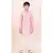 Pink Cotton Jacquard Work Party Wear Kid Kurta Pajama - 11953204138