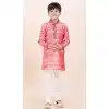 Multi Color Cotton Jacquard Work Party Wear Kid Kurta Pajama - 11953204144