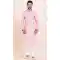 Pink Cotton Jacquard Work Party Wear Mens Kurta Pajama - 11954204155