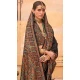 Black Silk Resham Work Party Wear Saree - 11990204457