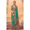 Rama Blue Silk Resham Work Party Wear Saree - 11990204458