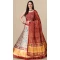 Sequence Embroidery Work Maroon Color Satin Silk Navratri Lehenga Choli - 151514261
