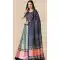 Nevy Blue Color Satin Silk Navratri Lehenga Choli With Sequence Embroidery Work - 151514262