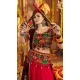 Black Color Navratri Special Viscose Cotton Embroidered Lehenga Choli - 158969097