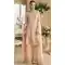 Designer Georgette Embroidered Party Wear Plazzo Suit In Peach - 157668315