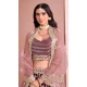Art Silk Sequins Work Designer Wear Lehenga Choli In Purple - 12012204591