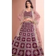 Art Silk Sequins Work Designer Wear Lehenga Choli In Purple - 12012204591