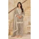 Grey Silk Embroidered Punjabi Patiala Suit - 158218699