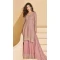 Georgette Embroidered Designer Palazzo Suit In Pink - 158458822