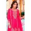Pink Chinon Embroidery Work Party Wear Plus SIze Salwar Kameez - 158788989