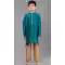 Green Polyester Cotton Weaving Work Boys Kurta Pajama - 12059204876