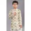 Designer Multi Color Polyester Sequins Work Kids Wear Boys Kurta Pajama - 12060204892
