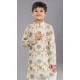 Designer Multi Color Polyester Sequins Work Kids Wear Boys Kurta Pajama - 12060204892