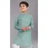 Designer Polyester Sequins Work Kids Wear Boys Kurta Pajama In Multi Color - 12060204895