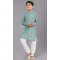 Designer Polyester Sequins Work Kids Wear Boys Kurta Pajama In Multi Color - 12060204895