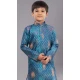 Festival Wear Multi Color Polyester Printed Kid's Kurta Pajama - 12060204902