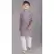 Multi Color Polyester Mono Printed Kids Wear Boys Kurta Pajama - 12060204911