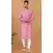 Cotton Crochet Work Casual Wear Men Kurta Pajama In Multi Color - 12082205021