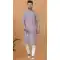 Cotton Multi Color Crochet Work Casual Wear Men Kurta Pajama - 12082205029