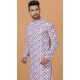 Beautiful Casual Wear Multi Color Digital Printed Cotton Men Kurta Pajama - 12082205038