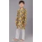 Yellow Digital Printed Cotton Kids Wear Boys Kurta Pajama - 12085205064