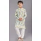 Multi Color Digital Printed Cotton Kids Wear Boys Kurta Pajama - 12085205070