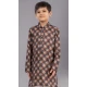 Attractive Multi Color Cotton Digital Printed Kids Wear Boys Kurta Pajama - 12085205072