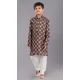 Attractive Multi Color Cotton Digital Printed Kids Wear Boys Kurta Pajama - 12085205072