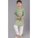 Multi Color Cotton Digital Printed Designer Kids Wear Boys Kurta Pajama - 12085205075