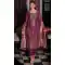 Purple Banarasi Silk Jacquard Work Party Wear Salwar Kameez - 12094205204