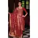 Red Banarasi Silk Jacquard Work Party Wear Salwar Kameez - 12094205206