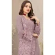 Georgette Embroidered Pakistani Style Salwar Kameez In Pink - 12054204829