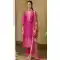 Rai Pink Viscose Jacquard Work Party Wear Salwar Suit - 12118205483