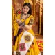 Mustard Viscose Cotton Designer Embroidery Work Navratri Chaniya Choli