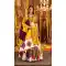 Mustard Viscose Cotton Designer Embroidery Work Navratri Chaniya Choli