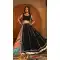 Women Embroidery Black Navratri Chaniya Choli Printed - 159719574