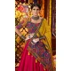 Women Multi Designer Embroidery Work Viscose Cotton Navratri Chaniya Choli - 160029772