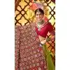 Women Silk Green Designer Embroidery Work Navratri Chaniya Choli Plus Size