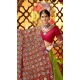Women Silk Green Designer Embroidery Work Navratri Chaniya Choli - - 160029773