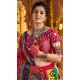 Women Navratri Chaniya Choli Embroidery Work Pink Jacquard Patch - 160099833