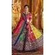 Women Navratri Chaniya Choli Embroidery Work Pink Jacquard Patch - 160099833