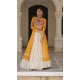 Women Faux Georgette Bandhani Printed Navratri Lehenga Suit Yellow - 160471091