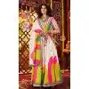 Women Gajji Silk Navratri Chaniya Choli Designer Embroidery Work White Plus Size