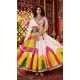 Women Gajji Silk Navratri Chaniya Choli Designer Embroidery Work White - 160571136
